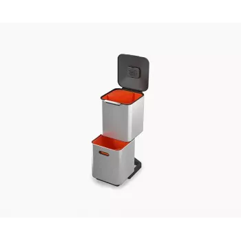 Joseph Joseph Waste Bin Totem 40 L Stainless Steel