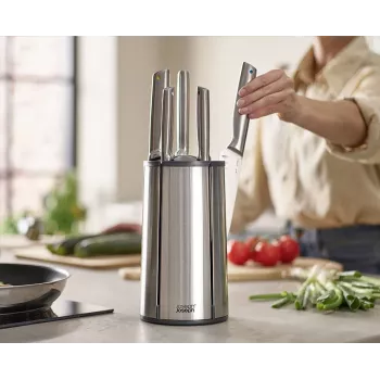 Joseph Joseph Elevate Stainless Steel Knives Carousel 5-Piece Set