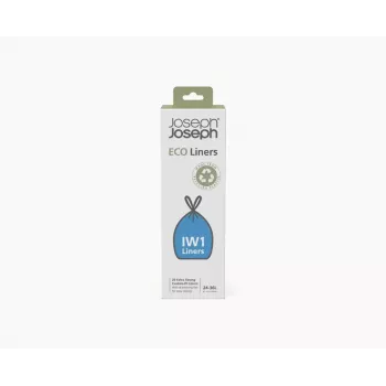 Joseph Joseph IW1 24-36L Grey Recycled Bin Liners (20 Pack)