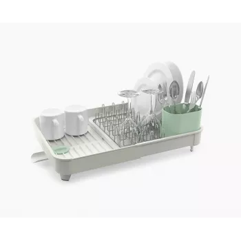 Joseph Joseph Extend Stone Green Expandable Dish Drainer