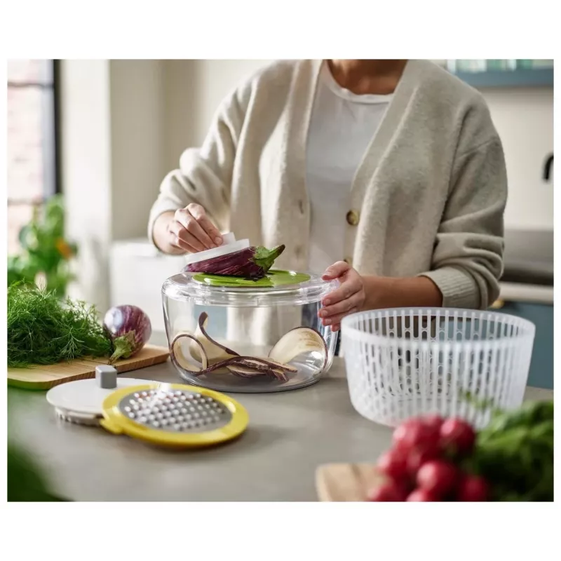 Joseph Joseph Duo Multi-Prep 3-in-1 Pārtikas Sagatavošanas Komplekts Balts 20200