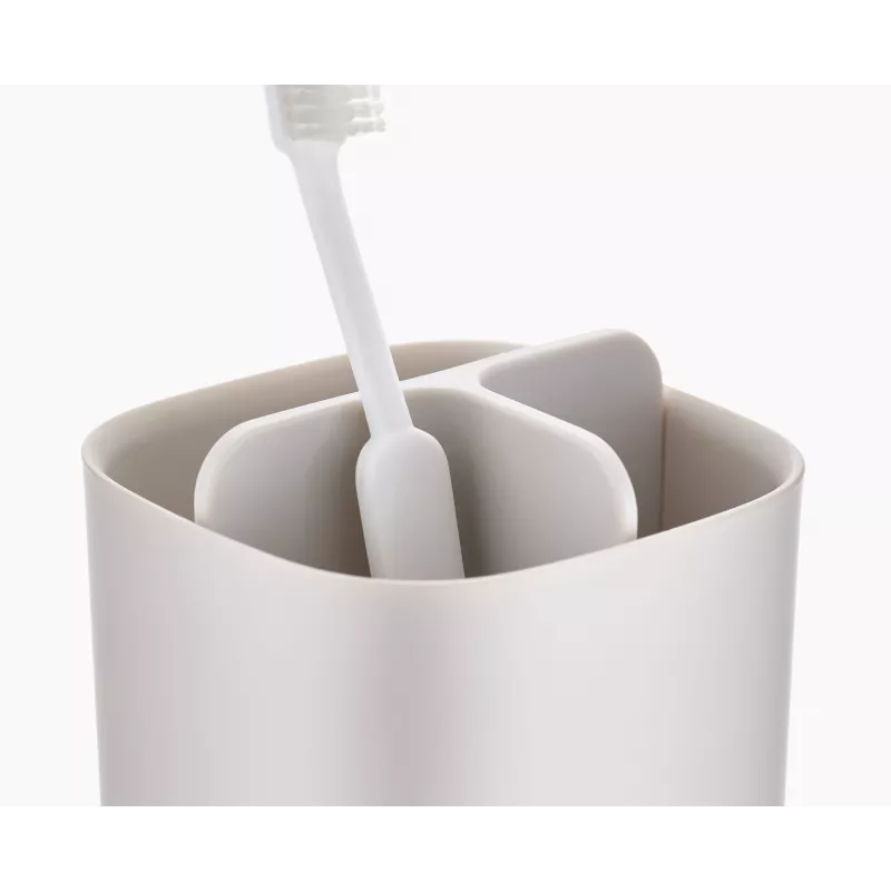 Joseph Joseph EasyStore Matt Ecru zobu suku turētājs