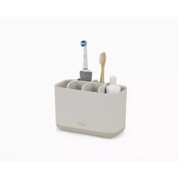 Joseph Joseph EasyStore Large Matt Ecru Toothbrush Holder
