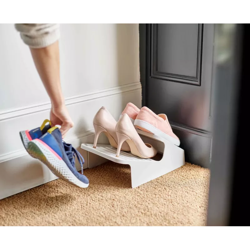 Joseph Joseph Shoe-In Space-Saving Ecru apavu plaukts