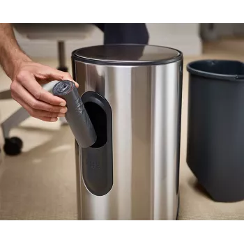 Joseph Joseph IW9 10L Custom-fit Recycled Grey Bin Liners (20 Bags)