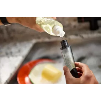 Joseph Joseph SinkTech Soap Dispensing Washing-Up Brush ar Maināmu Galvu, Pelēks/Zaļš