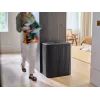 Joseph Joseph Tota Twin Luxe 90L veļas šķirotājs Black