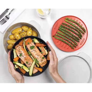 Joseph Joseph M-Cuisine 4-Piece Orange Microwave Cooking Set