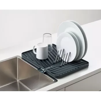 Joseph Joseph Flip-up Adjustable Draining Board - Grey