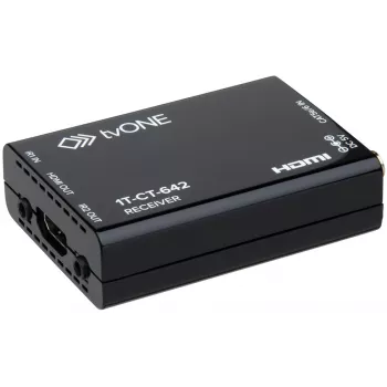 tvONE 1T-CT-642 HDMI 1.4 signāla pa vienu Cat5e/6 kabeli uztvērējs ar IR, līdz 60 m