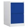 Phoenix Safe FC1002GBK 2-Drawer Fire File Filing Cabinet, Blue