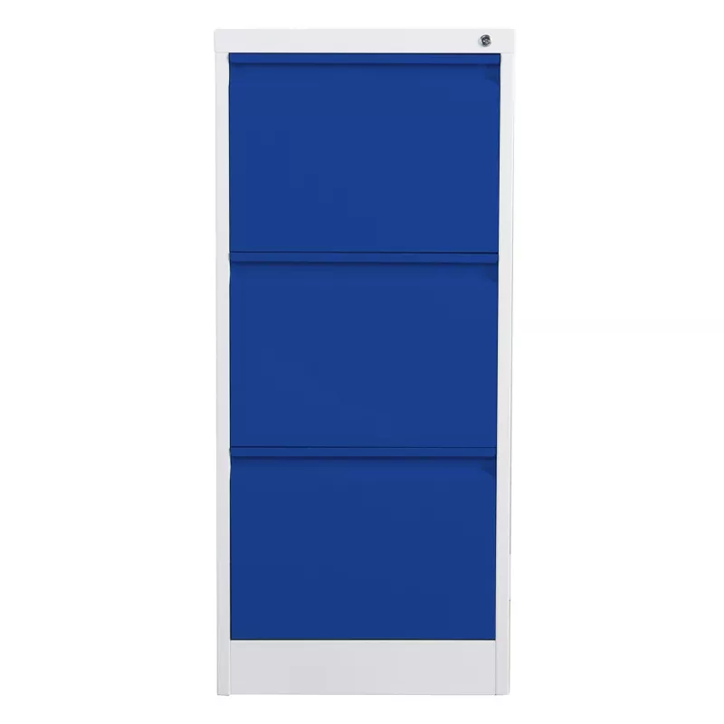 Phoenix Safe Hanging File Cabinet 3 Drawers Blue FC1003GBK