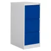 Phoenix Safe Hanging File Cabinet 3 Drawers Blue FC1003GBK