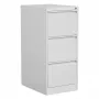 Phoenix Safe FC1003GGK 3-Drawer Vertical Filing Cabinet, Grey, 120-Minute Fire Protection