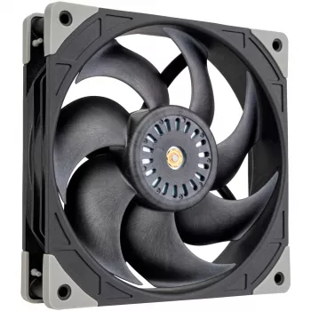 SILVERSTONE TECHNOLOGY SST-FHL140 140mm Black Case Fan, 4-Pin PWM, Hydraulic Bearing, 0-1500 RPM, 92.5 CFM
