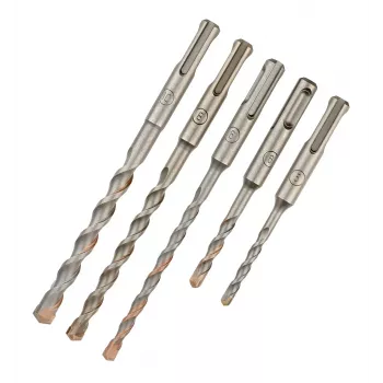 DEWALT 5-Piece SDS-Plus Hammer Drill Bit Set (5-12mm) in Case