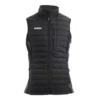 DEWALT Force Sleeveless Jacket, Black, Size L