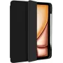 Eiger Folio Case Apple iPad 10.2 collu (7./8./9. paaudze) - Melns, Armēts magnētiskais statīvs, Stilusa turētājs