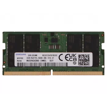 2-Power 32GB DDR5 5600MHz CL40 SoDIMM Laptop Memory Module