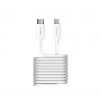 2-POWER 100W USB-C to USB-C kabelis 2m Melns
