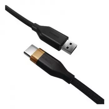 2-Power 1m USB-A to USB-C Cable - Black