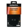 DURACELL 1m USB-A to Lightning Cable White MFi Certified