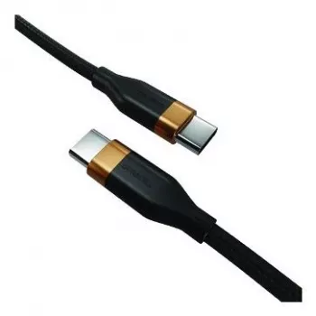 2-Power 2m USB-C to USB-C Cable 60W PD Fast Charging & Data Sync - Black
