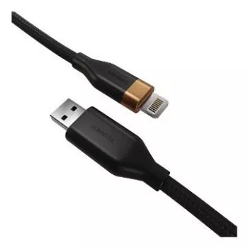 2-Power 2m USB-A to Lightning Cable - Black