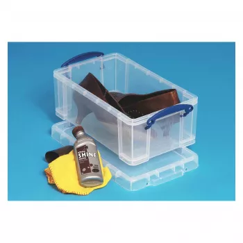 Really Useful Boxes 5C Uzglabāšanas Kaste - 5 Litri, Caurspīdīga, Taisnstūra, Polipropilēns