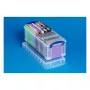 Really Useful Box 6.5 Litre CD/DVD Storage Case - Ietilpst 36 CD vai 20 DVD - Caurspīdīgs