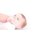 BRUSH BABY higiēnas salvetes smaganām ar kumelīti un ksilītu 0–16 mēn., 20 gab.