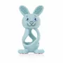 BRUSH BABY Bobbie Bunny Teether Eucalyptus Green
