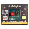FIZZ CREATIONS Retro Arcade Galaga Plug & Play Wireless Console ar 2 Kontrolieriem