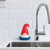 OTOTO Beardy Dish Brush - oriģināls virtuves trauku mazgāšanas birstes ar iebūvētu pakarināšanas atveri