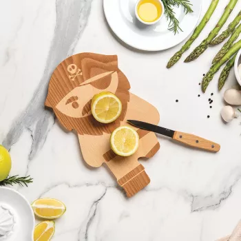 OTOTO Pirate Board Cutting Board & Knife Set