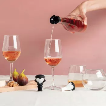 OTOTO Count Corkula Bottle Stopper and Pourer