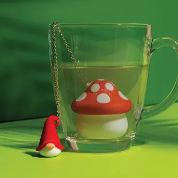 OTOTO Enchan-Tea Tējas Siets - Burtvja Dizains Silikona Tējas Siets Beramajai Tējai
