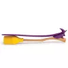 OTOTO Witchin Baking Brush and Spatula Set (OT2230) - Black/Purple, Silicone, Heat Resistant to 230°C