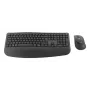 Logitech Signature Comfort Plus Combo MK880 for Business Wireless Keyboard and Mouse Combo UK Layout Graphite