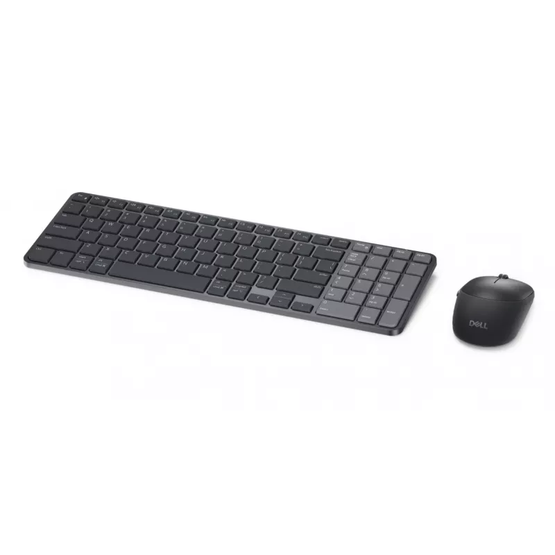 Dell Pro 7 uzlādējama kompaktā tastatūra un pele - KM746 - igauņu (QWERTY) - Titan Gray