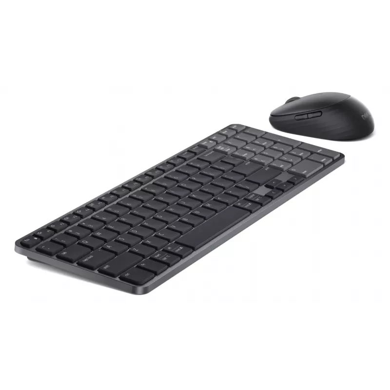 Dell Pro 7 uzlādējama kompaktā tastatūra un pele - KM746 - igauņu (QWERTY) - Titan Gray