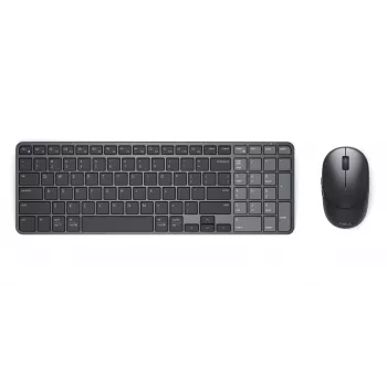 Dell Pro 7 uzlādējama kompaktā tastatūra un pele - KM746 - igauņu (QWERTY) - Titan Gray