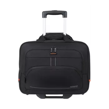 American Tourister At Work NXT 15.6" ritošā klēpjdatora soma, melna