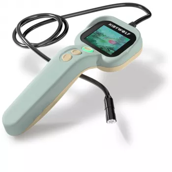 KIDYWOLF Kids Endoscope Camera 2,4 inch IPS LCD 1080p Photo 720p Video IP67 Probe