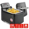 Fritel Turbo SF 4176 fritier 3L 2,3kW nerūsējošais tērauds
