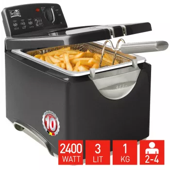 FRITEL Fryer Turbo SF 3 Liter Stainless Steel
