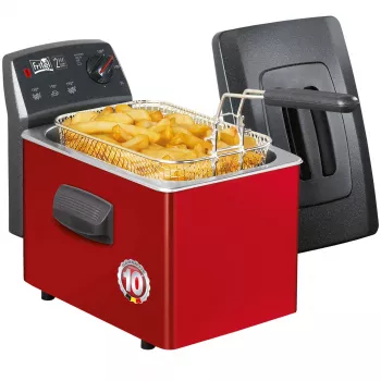 FRITEL TURBO SF Deep Fryer 3L 2200W Black/Red/Grey