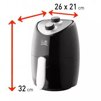 FRITEL Starter My SnackTastic 4202 Airfryer 1kW Silver/Black