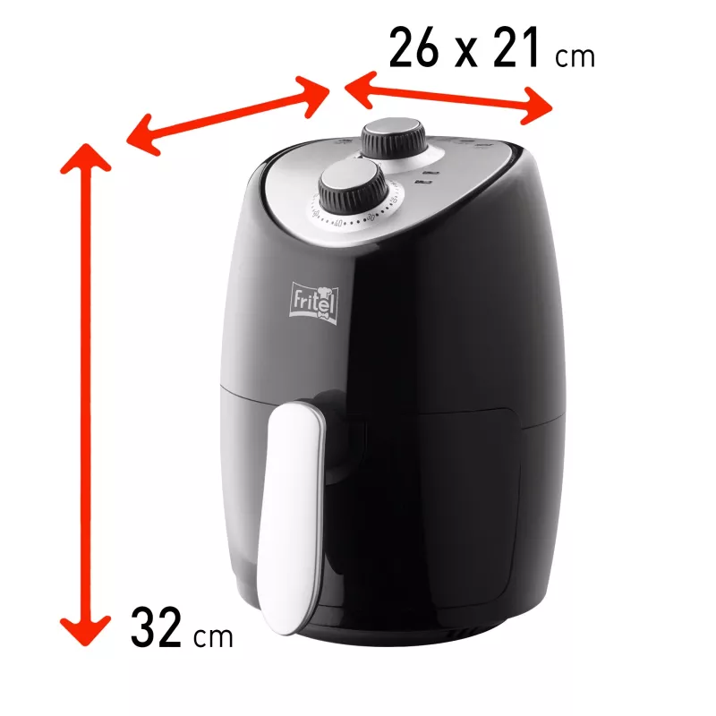 FRITEL Starter My SnackTastic 4202 Airfryer 1kW Silver/Black