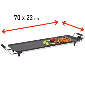 Fritel TY 1689 Teppanyaki Electric Grill 1800 W Die-cast Aluminium Cooking Surface